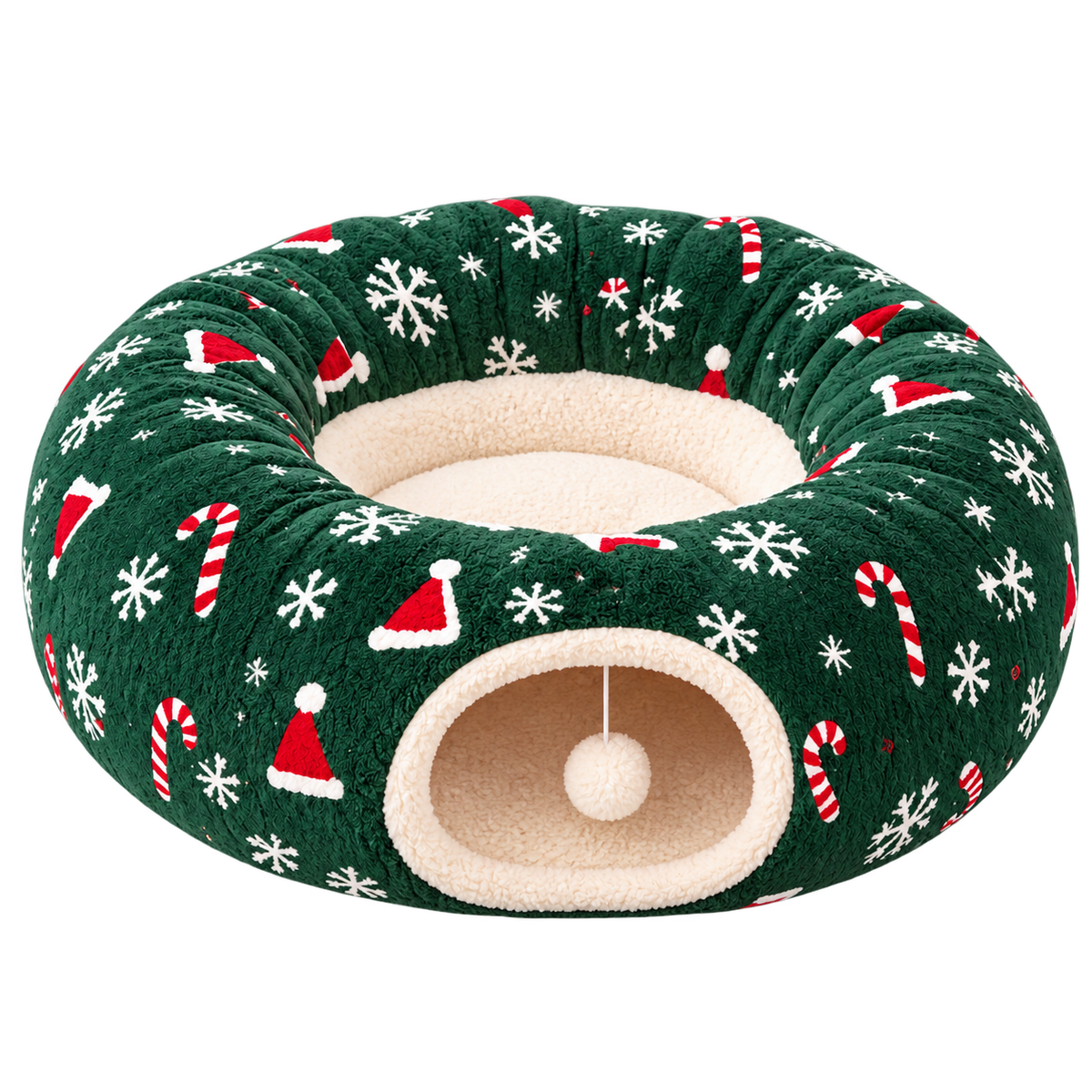 Michi House™ | Christmas Tunnel for Cats