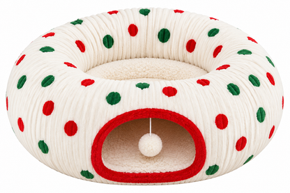 Michi House™ | Christmas Tunnel for Cats